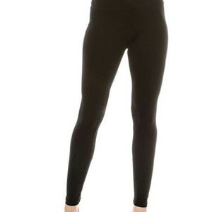 Black Leggings Super Soft One Size